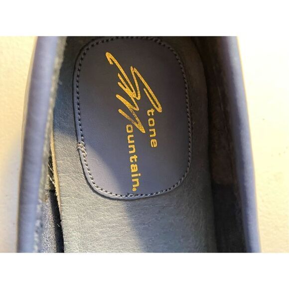 Cliffs by White Mountain Canyon blue slip on leather loafers size 7 1/2  - Picture 5 of 6